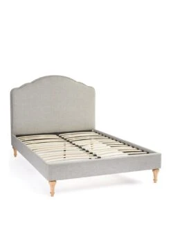 Very Home Grace Fabric Bed Frame - FSC® Certified -FurniHaven Shop VK9U3 SQ3 0000000005 GREY SLa