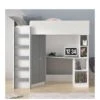 Very Home Miami Fresh High Sleeper With Mattress Options (Buy And SAVE!) - Grey -FurniHaven Shop VKCBQ SQ1 0000000005 GREY SLa