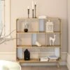 Cassie Display Unit -FurniHaven Shop VKEE9 SQ1 0000000006 OAK RSr