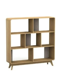 Cassie Display Unit -FurniHaven Shop VKEE9 SQ2 0000000006 OAK SLf