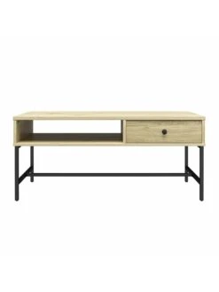 Queer Eye Tamlin Coffee Table -  Oak -FurniHaven Shop VKEEM SQ4 0000000006 OAK SLd1