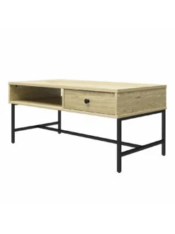 Queer Eye Tamlin Coffee Table -  Oak -FurniHaven Shop VKEEM SQ5 0000000006 OAK SLd2