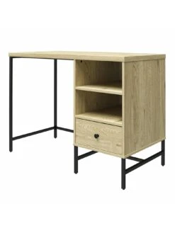 Queer Eye  Tamlin Desk - Oak -FurniHaven Shop VKEEO SQ4 0000000006 OAK SLd1