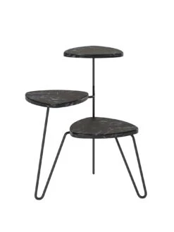 Novogratz Athena Plant Stand - Black -FurniHaven Shop VKEEV SQ4 0000000004 BLACK SLd1