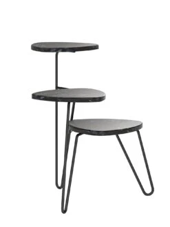 Novogratz Athena Plant Stand - Black -FurniHaven Shop VKEEV SQ6 0000000004 BLACK SLd3