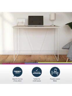 Queer Eye Dante Desk - Natural -FurniHaven Shop VKEFQ SQ4 0000000003 NATURAL SLd