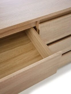 Everyday Lisson 6 Drawer Chest - Oak - FSC® Certified -FurniHaven Shop VKM0Z SQ5 0000000006 OAK SLd1