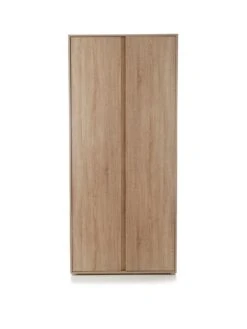 Everyday Lisson 2 Door Wardrobe - Oak - FSC® Certified -FurniHaven Shop VKM10 SQ2 0000000006 OAK SLf