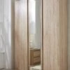 Everyday Lisson 3 Door Mirrored Wardrobe - Oak - FSC® Certified -FurniHaven Shop VKM11 SQ1 0000000006 OAK RSr