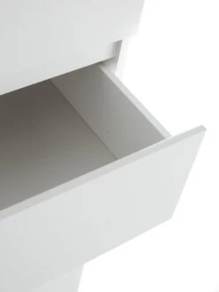 Everyday Lisson 5 Drawer Narrow Chest - White - FSC® Certified -FurniHaven Shop VKM14 SQ4 0000000013 WHITE SLd