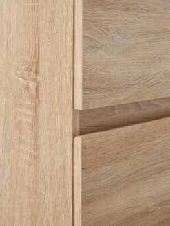 Everyday Lisson 2 Drawer Bedside - Oak - FSC® Certified -FurniHaven Shop VKM2Z SQ5 0000000006 OAK SLd1