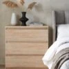 Everyday Lisson 3 Drawer Chest - Oak - FSC® Certified -FurniHaven Shop VKM30 SQ1 0000000006 OAK RSr