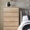 Everyday Lisson 5 Drawer Chest - FSC® Certified -FurniHaven Shop VKM32 SQ1 0000000006 OAK RSr