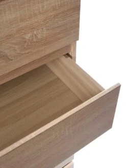 Everyday Lisson 5 Drawer Chest - FSC® Certified -FurniHaven Shop VKM32 SQ4 0000000006 OAK SLd