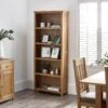 Julian Bowen Mallory Tall Bookcase -FurniHaven Shop VKM47 SQ1 0000000006 OAK RSr