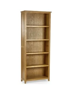 Julian Bowen Mallory Tall Bookcase -FurniHaven Shop VKM47 SQ3 0000000006 OAK SLa