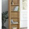 Everyday Metro Tall Wide Bookcase - Oak- FSC® Certified -FurniHaven Shop VKYN9 SQ1 0000000006 OAK RSr
