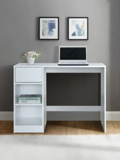 Everyday Metro Desk - White - FSC® Certified -FurniHaven Shop VKYND SQ4 0000000013 WHITE SLd