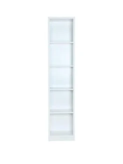 Everyday Metro Tall Bookcase - White - FSC® Certified -FurniHaven Shop VKYNE SQ2 0000000013 WHITE SLf