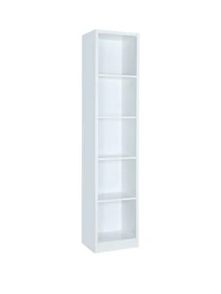 Everyday Metro Tall Bookcase - White - FSC® Certified -FurniHaven Shop VKYNE SQ3 0000000013 WHITE SLa