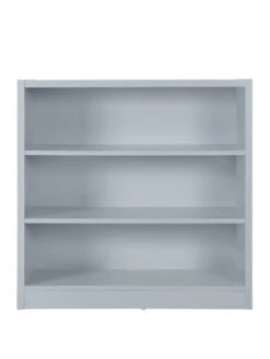 Everyday Metro Small Wide Bookcase - Grey - FSC® Certified -FurniHaven Shop VKYNH SQ2 0000000005 GREY SLf