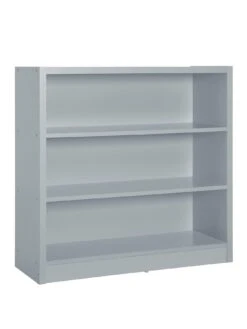 Everyday Metro Small Wide Bookcase - Grey - FSC® Certified -FurniHaven Shop VKYNH SQ3 0000000005 GREY SLa