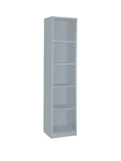 Everyday Metro Tall Bookcase - Grey - FSC® Certified -FurniHaven Shop VKYNJ SQ3 0000000005 GREY SLa