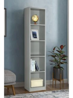 Everyday Metro Tall Bookcase - Grey - FSC® Certified -FurniHaven Shop VKYNJ SQ4 0000000005 GREY SLd