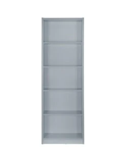 Everyday Metro Tall Wide Bookcase - Grey - FSC® Certified -FurniHaven Shop VKYNK SQ2 0000000005 GREY SLf