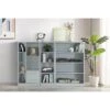 Everyday Metro 3 Piece Storage Bookcase Package - Grey - FSC® Certified -FurniHaven Shop VKYNL SQ1 0000000005 GREY RSr