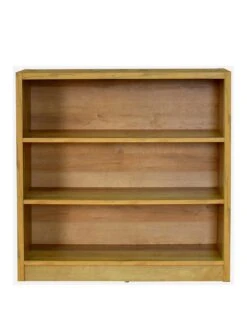 Everyday Metro Small Wide Bookcase - Oak - FSC® Certified -FurniHaven Shop VKYNM SQ2 0000000006 OAK SLf