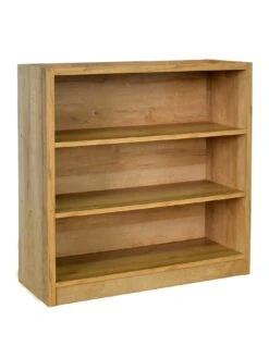 Everyday Metro Small Wide Bookcase - Oak - FSC® Certified -FurniHaven Shop VKYNM SQ3 0000000006 OAK SLa