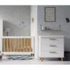 Little Acorns Siriana 2 Piece Furniture Set - White -FurniHaven Shop VL6Q0 SQ1 0000000013 WHITE RSr