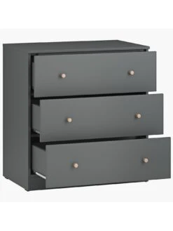 Little Acorns Burlington 2 Piece Furniture Set- Anthracite & Oak -FurniHaven Shop VL6Q2 SQ6 0000000311 GREY OAK SLd2