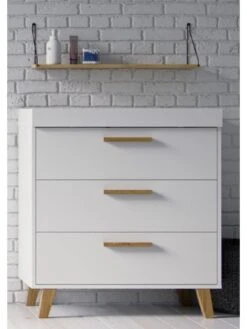 Little Acorns Siriani Scandi 3 Piece Furniture Roomset - White -FurniHaven Shop VL6Q7 SQ5 0000000013 WHITE SLd1