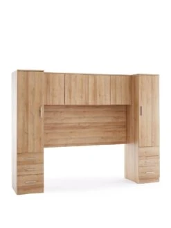 Panama Overbed Wardrobe - FSC® Certified -FurniHaven Shop VLFDE SQ3 0000000006 OAK SLa