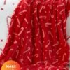 Catherine Lansfield Christmas Candy Cane Throw -FurniHaven Shop VLGBF SQ1 0000000017 RED RSr