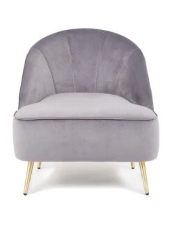 Very Home Cali Accent Chair - Grey -FurniHaven Shop VLIMO SQ2 0000000005 GREY SLf