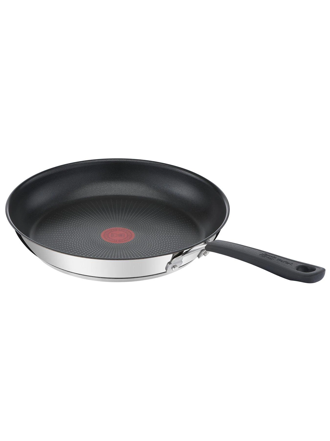 Tefal Jamie Oliver By Tefal Quick & Easy Stainless Steel Non Stick Induction Compatible 24cm Frying Pan 4 Tefal Jamie Oliver By Tefal Quick & Easy Stainless Steel Non Stick Induction Compatible 24cm Frying Pan - Image 2