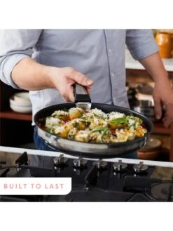 Tefal Jamie Oliver By Tefal Ingenio 3 Piece Removable Handle, Stackable Induction Compatible Frying Pan Set -FurniHaven Shop VLJPE SQ6 0000000088 NO COLOR SLd4