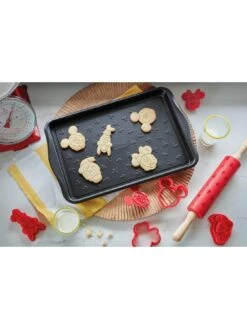 Prestige Disney Bake With Mickey Mouse Large 10 X 15" Baking Tray - Red & Black -FurniHaven Shop VLOS3 SQ2 0000000088 NO COLOR SLd