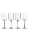 Luigi Bormioli Bach Set Of 4 White Wine Glasses - 280ml -FurniHaven Shop VLOXH SQ1 0000000088 NO COLOR SLf