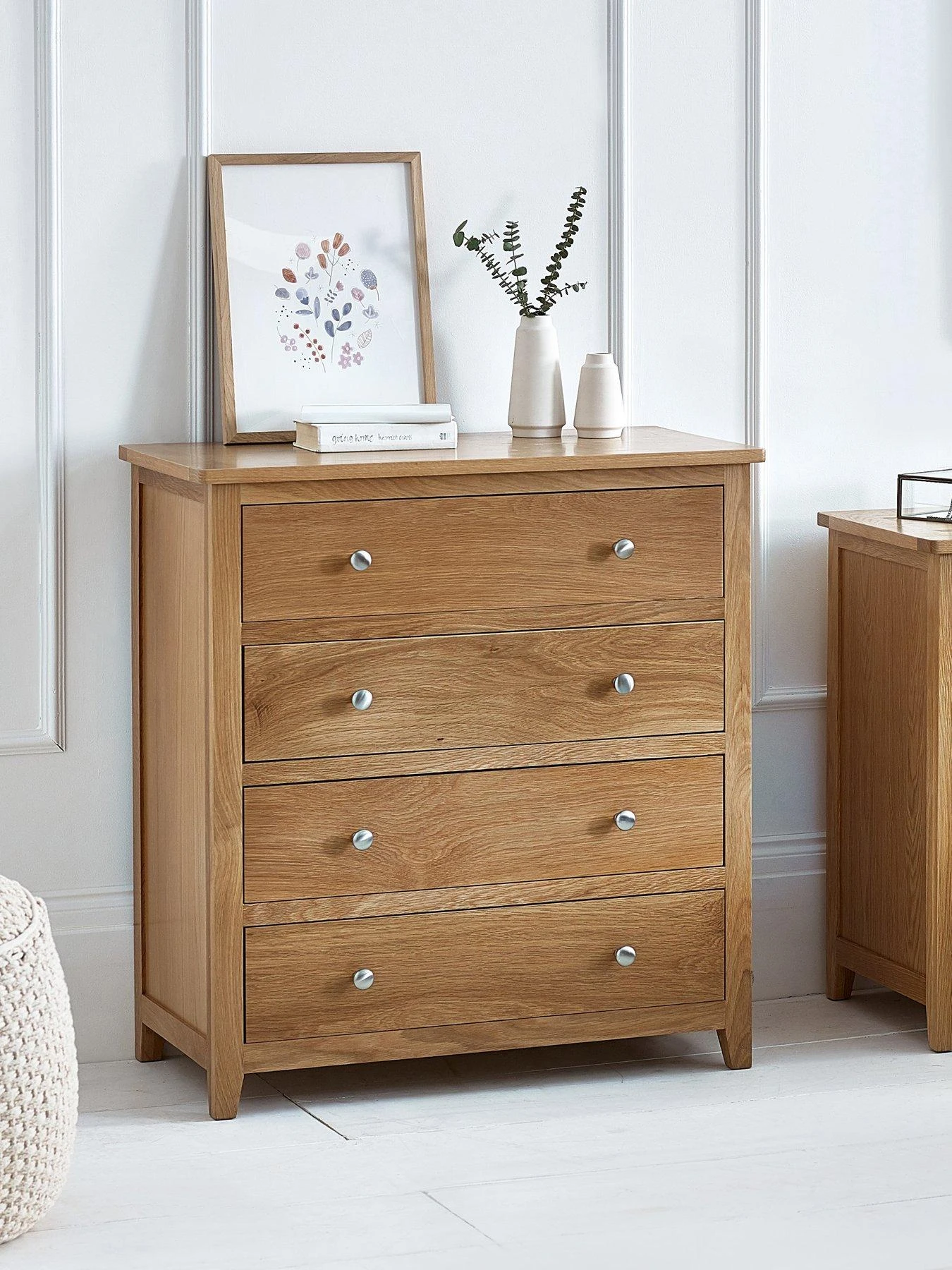 Julian Bowen Mallory 4 Drawer Chest 3 Julian Bowen Mallory 4 Drawer Chest