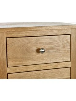 Julian Bowen Mallory 7 Drawer Narrow Chest -FurniHaven Shop VLTPA SQ5 0000000006 OAK SLd1