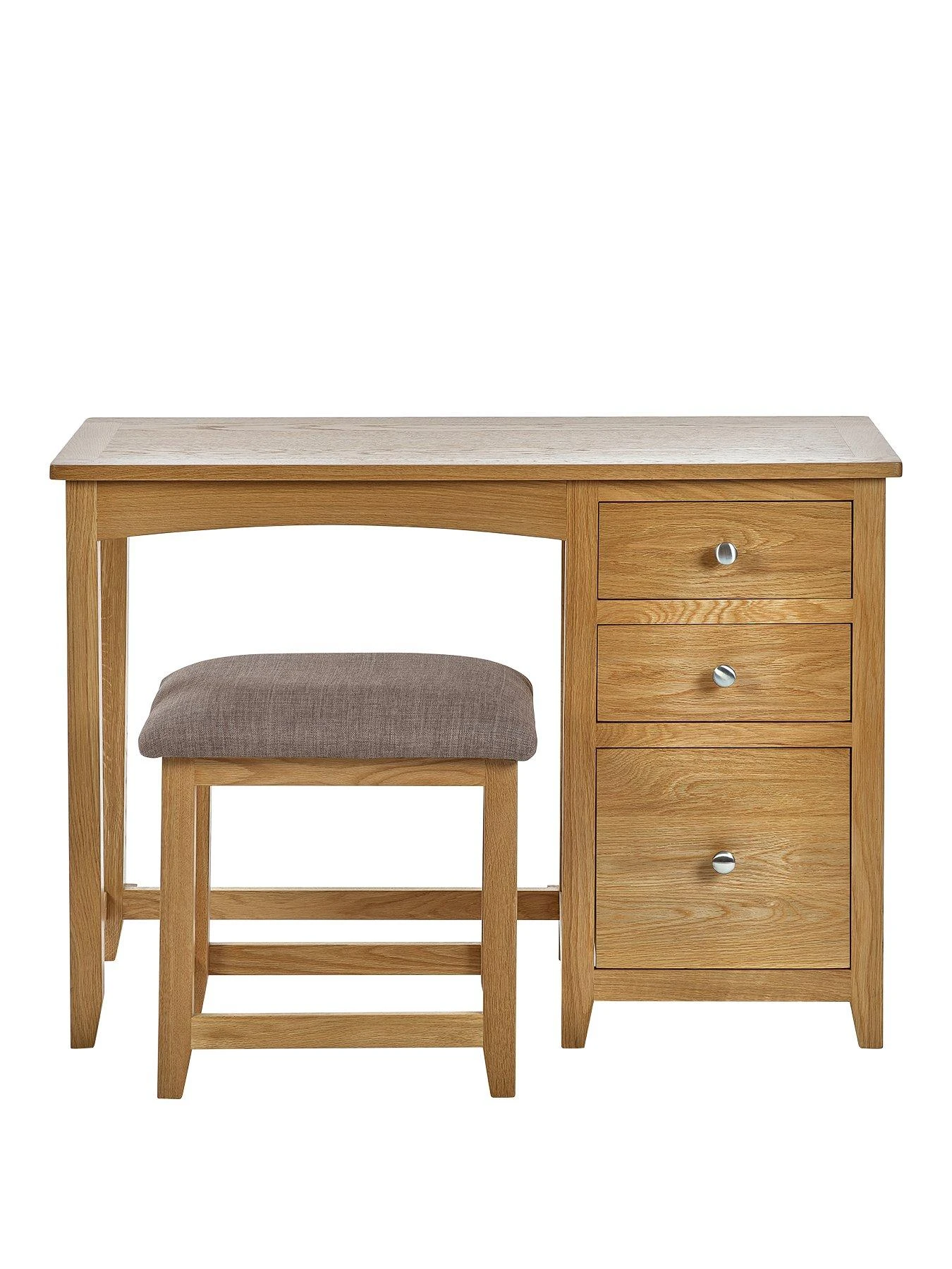 Julian Bowen Mallory Single Dressing Table & Stool 4 Julian Bowen Mallory Single Dressing Table & Stool - Image 2