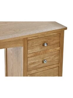 Julian Bowen Mallory Single Dressing Table & Stool 9 Julian Bowen Mallory Single Dressing Table & Stool -FurniHaven Shop VLTPB SQ4 0000000006 OAK SLd