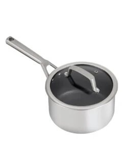 NINJA Zerostick Stainless Steel 18cm Saucepan With Lid - C60218uk -FurniHaven Shop VLUEH SQ2 0000000088 NO COLOR SLd