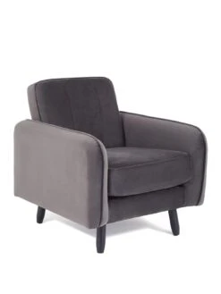 Everyday Jennifer Fabric Armchair - FSC® Certified -FurniHaven Shop VM0X6 SQ3 0000000005 GREY SLa