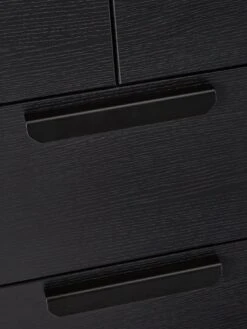 Carina 2 + 3 Drawer Chest - Black -FurniHaven Shop VMD8U SQ4 0000000004 BLACK SLd