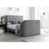 Lilly TV Ottoman Bed With Mattress Options (Buy And SAVE!) - Fits Up To 43 Inch TV -FurniHaven Shop VMI8N SQ1 0000000215 LIGHT GREY RSr
